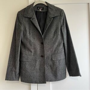 Gray Women's Blazer Jacket